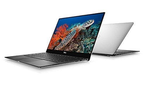 Dell XPS 13 9370 Intel Core i7-8550U 8th Gen 16GB DDR4 RAM, 256GB NVME SSD 13.3-Inch (1920×1080) FHD IPS Windows 10 side view