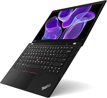 Lenovo ThinkPad T14 Gen 2 Laptop, 14-inch (1920 × 1080) FHD IPS Anti-Glare, AMD Ryzen™ 5 PRO 5650U, 16GB DDR4 3200MHz RAM, 256GB PCIe NVMe, Windows 11 side view