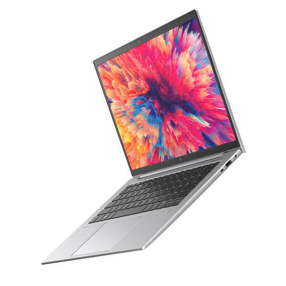 HP ZBook Firefly 14 G9 Laptop 12th Gen Intel® Core™ i7-1265U, 16GB DDR5 RAM, 512 GB NVMe SSD, Windows 11 side view