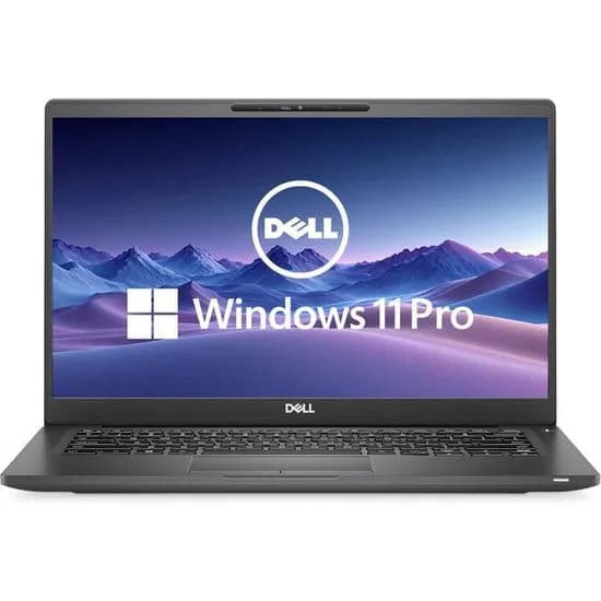 Dell Latitude 7400 Laptop, 14" 1920x1080 (FHD) IPS FHD IPS Panel, Intel Core i5 8th Gen i5-8265U Quad-Core Processor, 8GB RAM, 256GB NVMe SSD, Windows 11